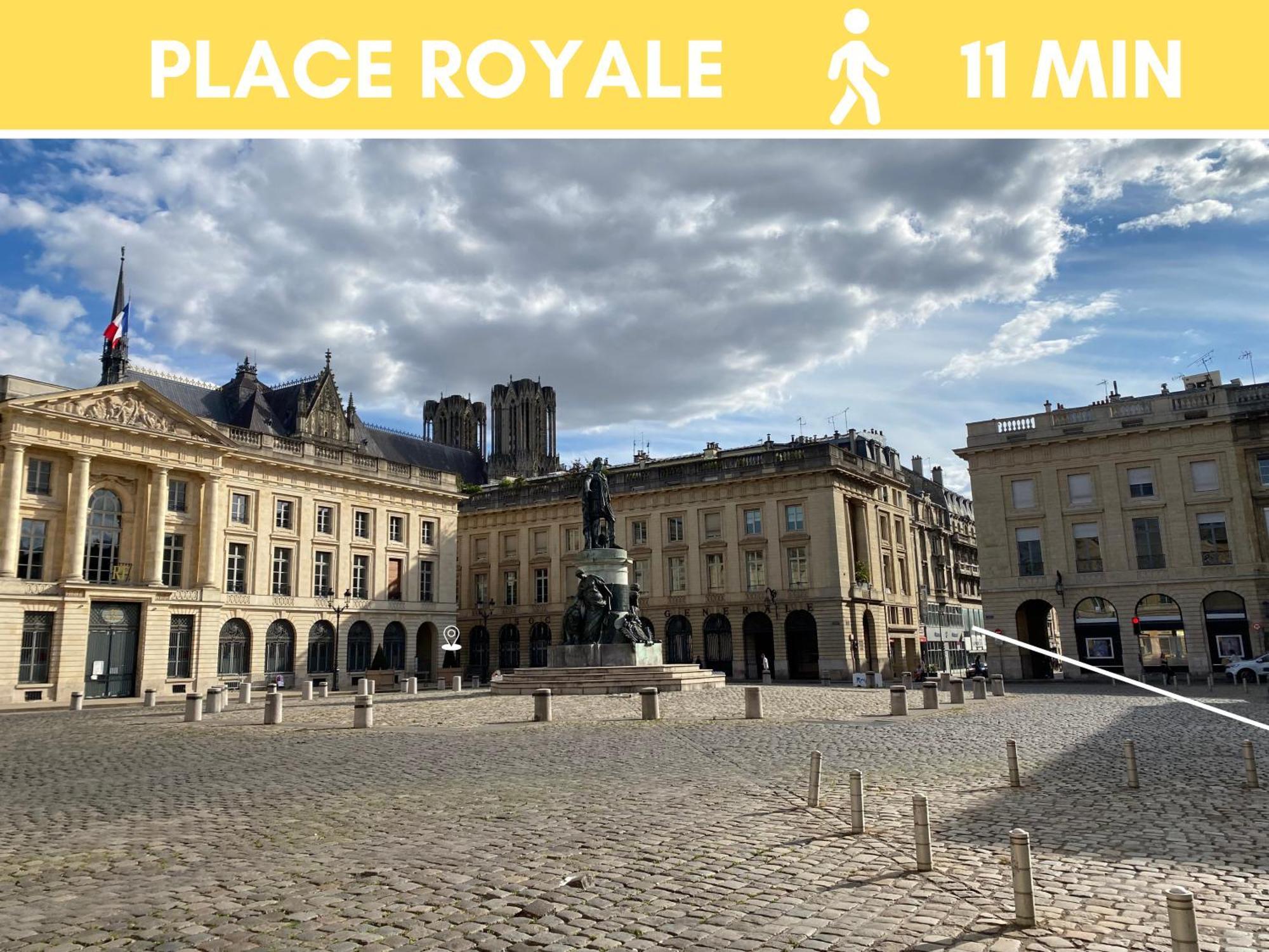 Le Remois - Charmant T2 - Renove - Parking - Cour Privative - Wifi Reims Exteriör bild