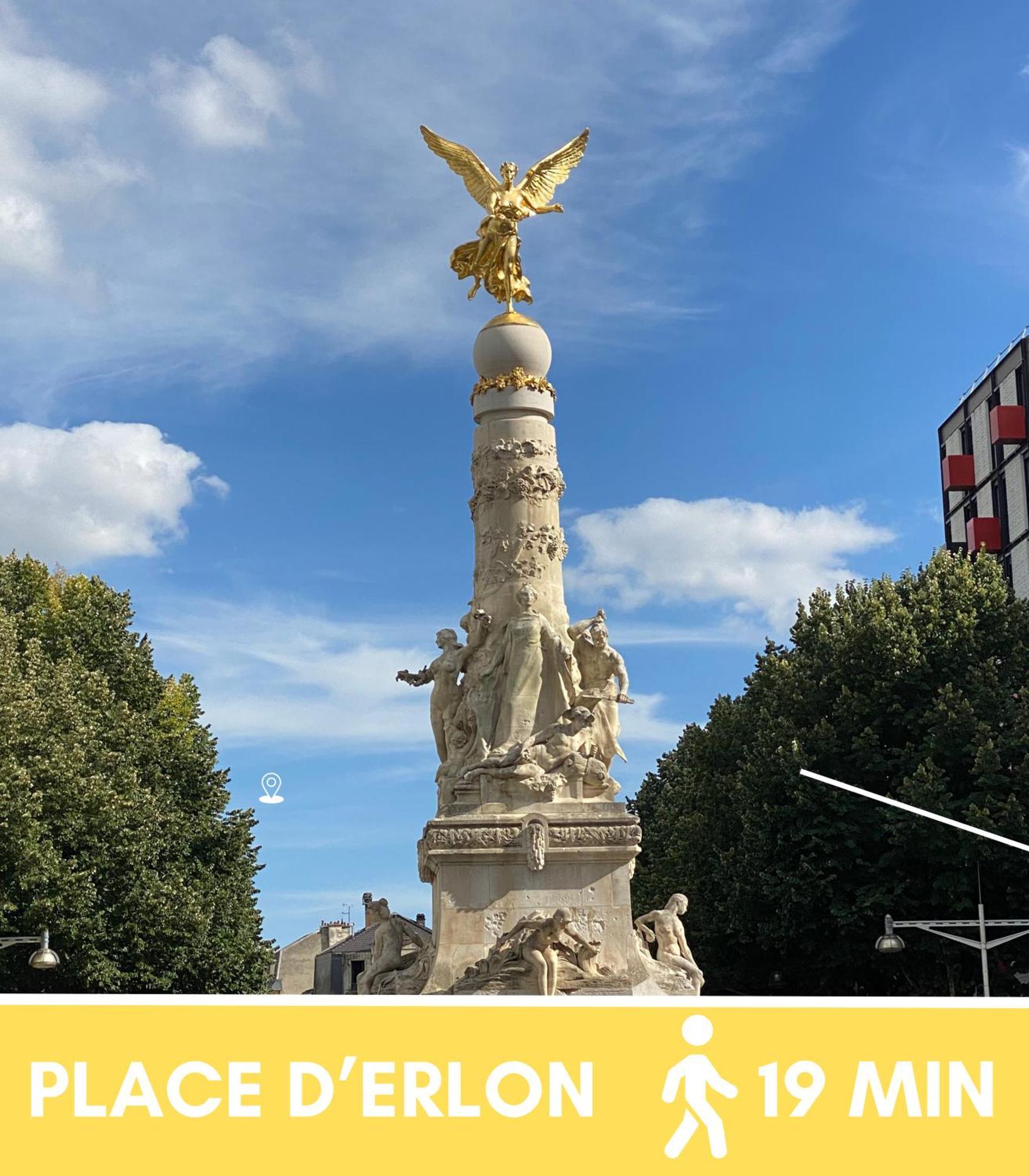 Le Remois - Charmant T2 - Renove - Parking - Cour Privative - Wifi Reims Exteriör bild