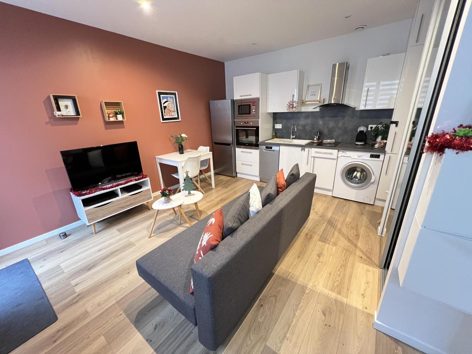 Le Remois - Charmant T2 - Renove - Parking - Cour Privative - Wifi Reims Exteriör bild